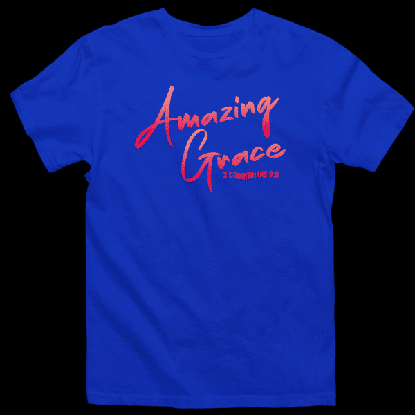 Amazing Grace Blue Tee