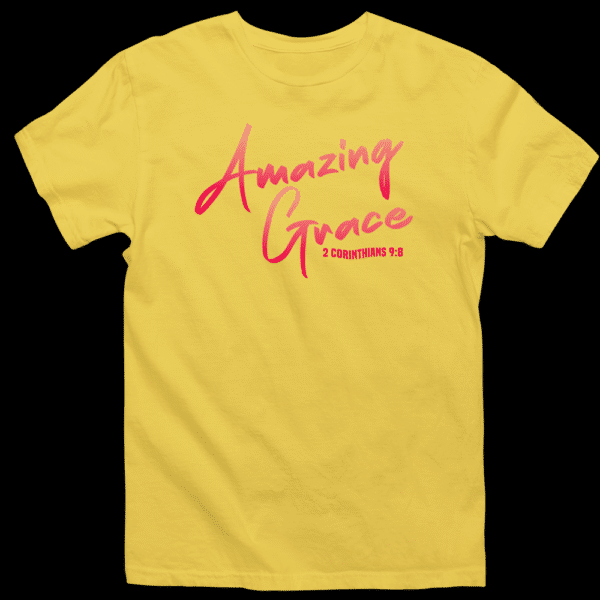 Amazing Grace Yellow Tee