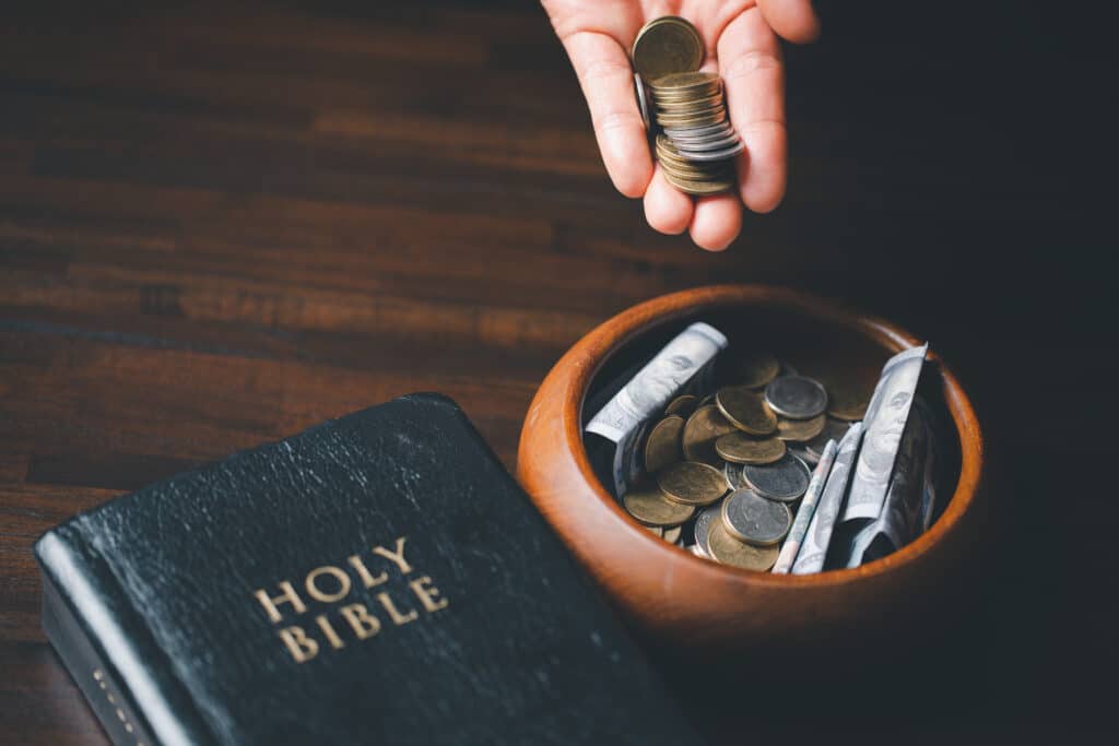 One tenth or tithing